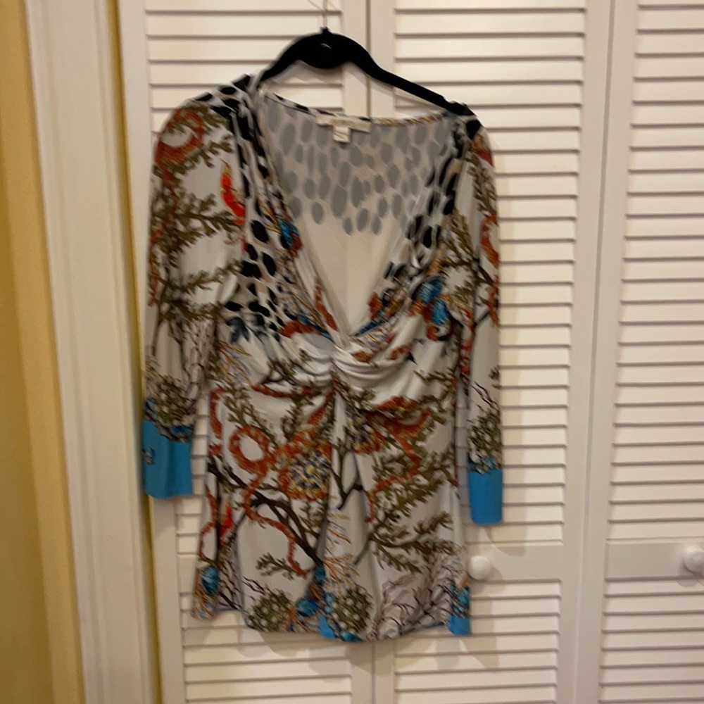 Boston proper long sleeve blouse